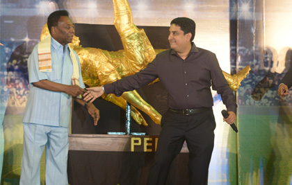 Pele's Visit Kolkata